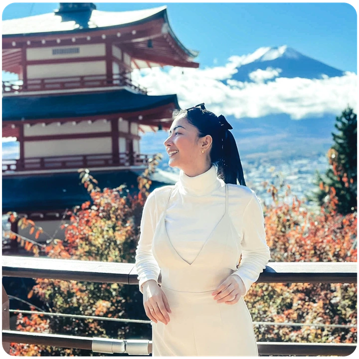 Mount Fuji and Japanese landscape