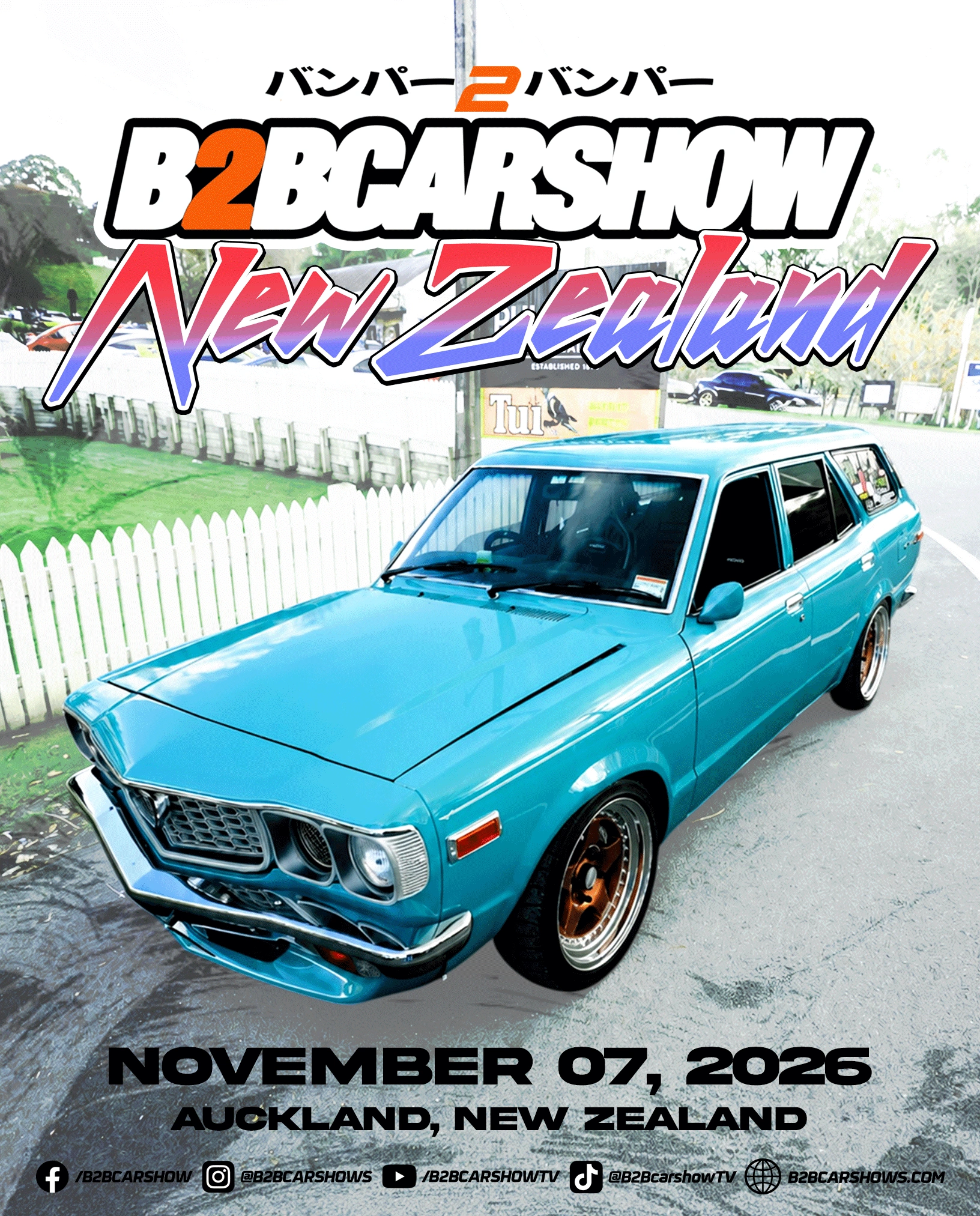AUCKLAND: Bumper 2 Bumper Carshow x Off-Road Show New Zealand