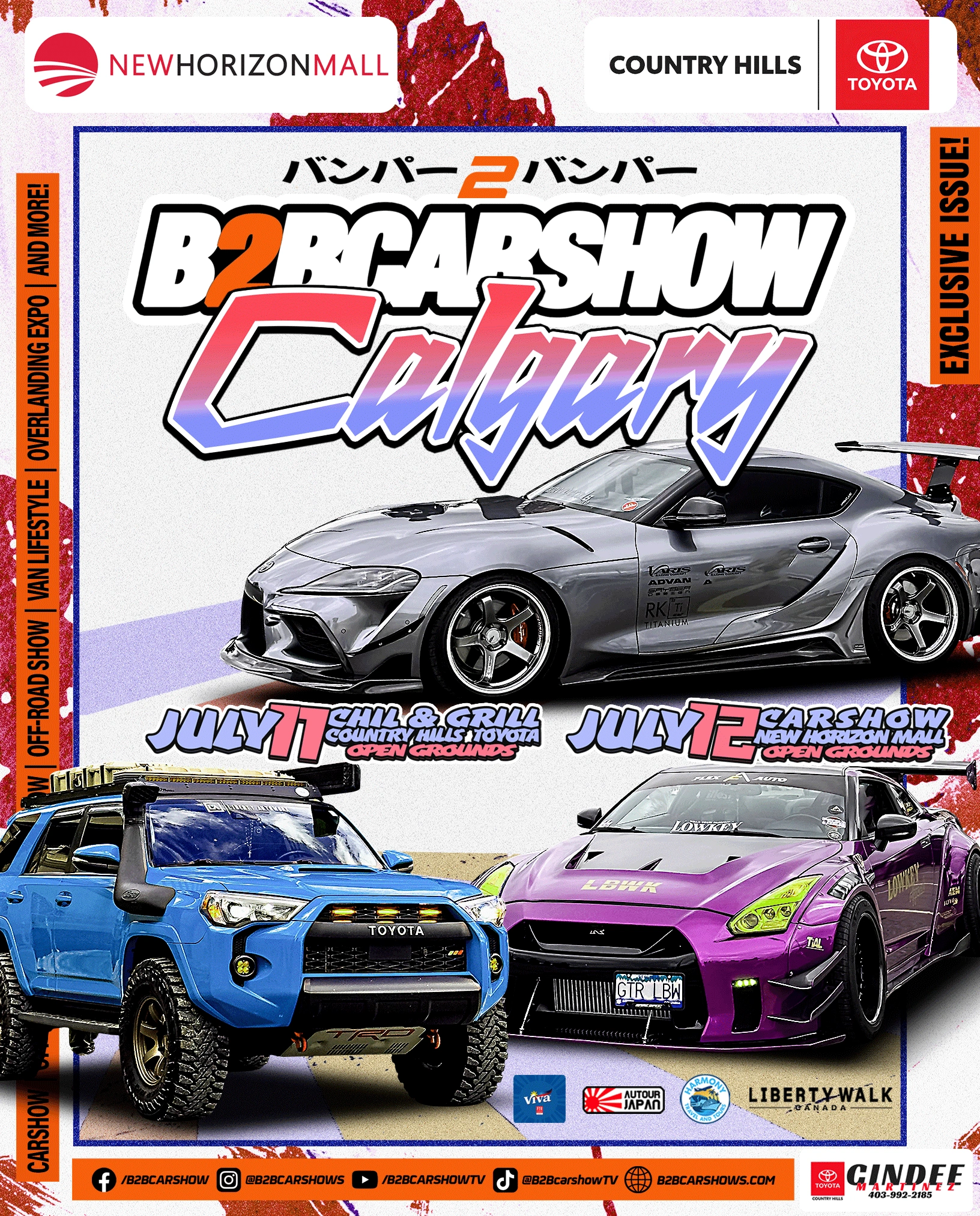 Calgary: B2BCARSHOW & Off-Road Show