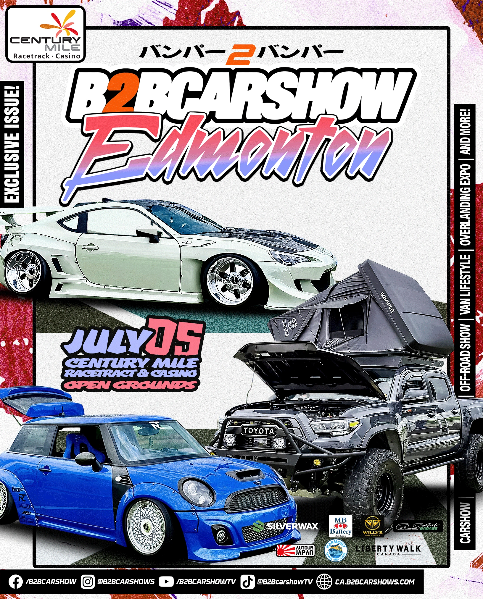 Edmonton: B2BCARSHOW & Off-Road Show
