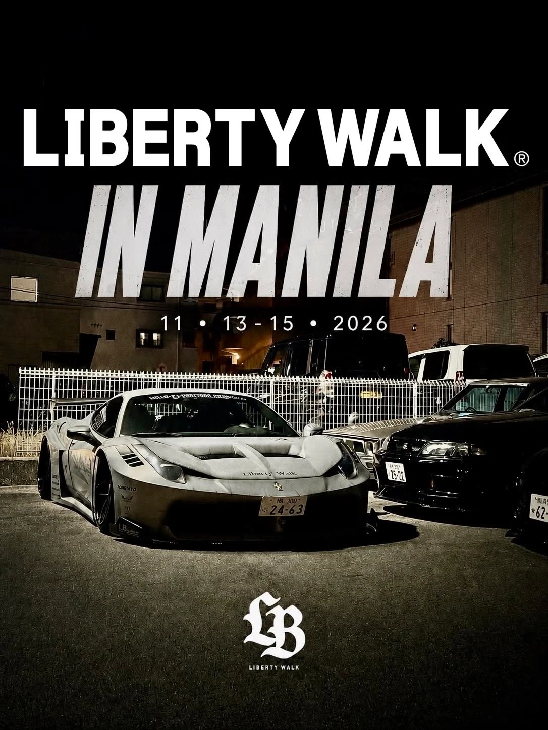 LibertyWalk in Manila x B2BCARSHOW