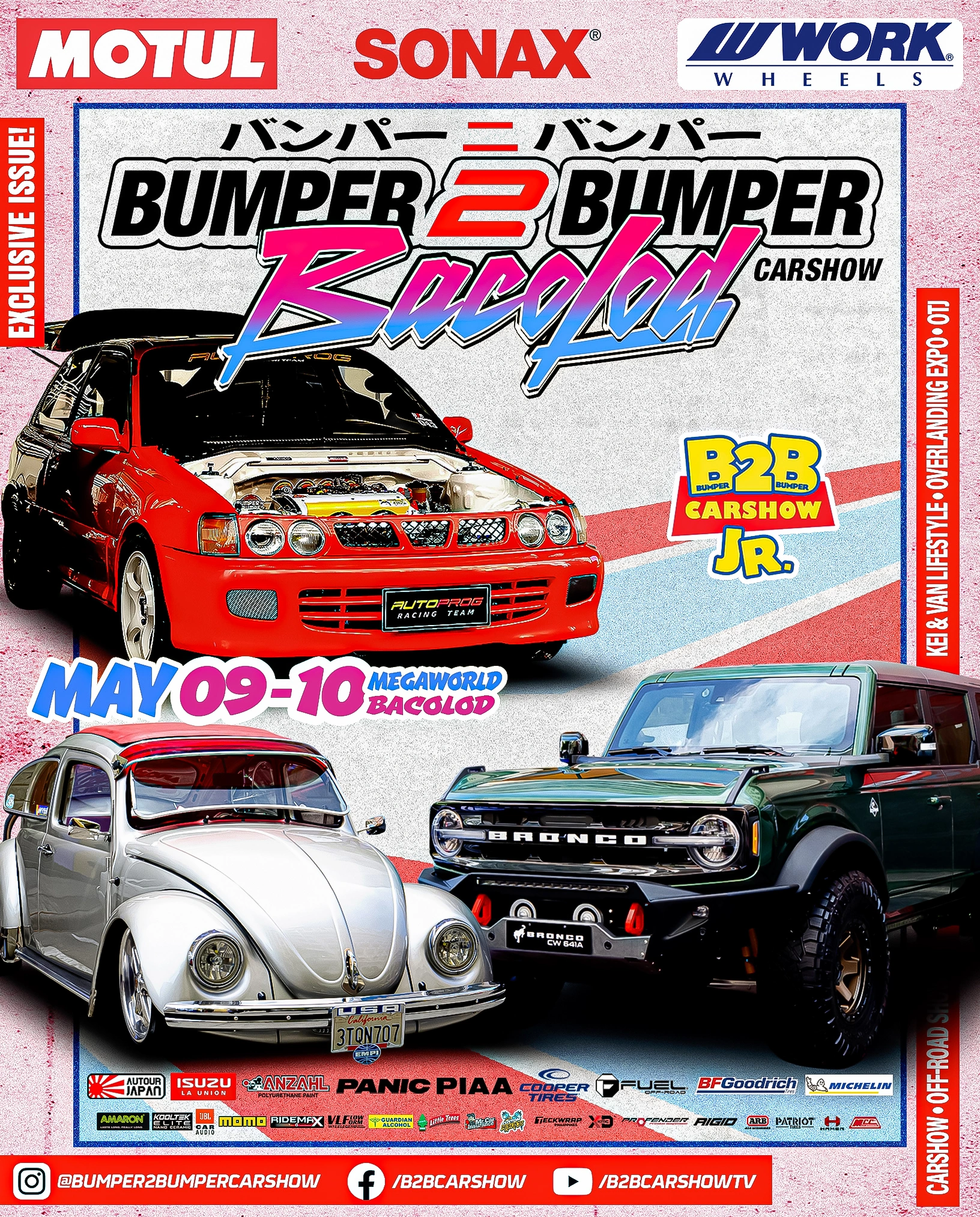 Bacolod: Bumper 2 Bumper Carshow x Off-Road Show