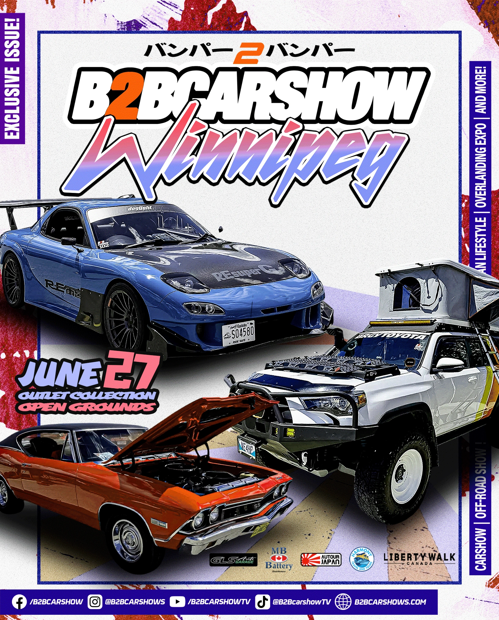 Winnipeg: B2BCARSHOW & Off-Road Show